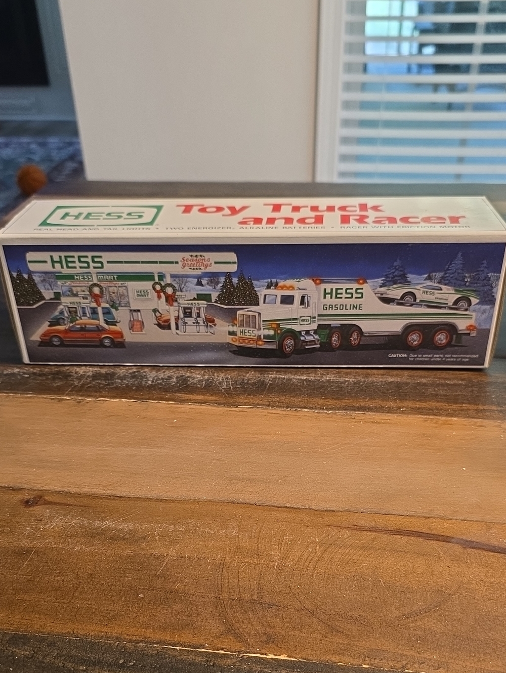 1991 Hess Toy Truck and Racer